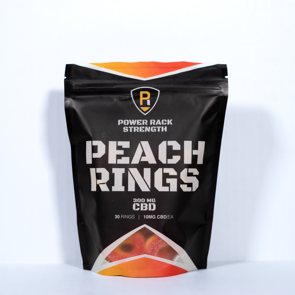 Peach Rings - 300MG – Power Rack Strength CBD